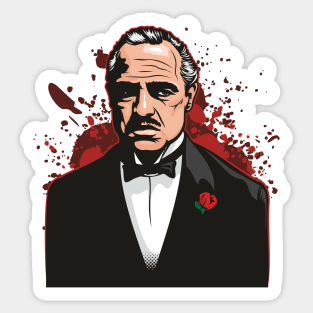 Don Vito Corleone Sticker